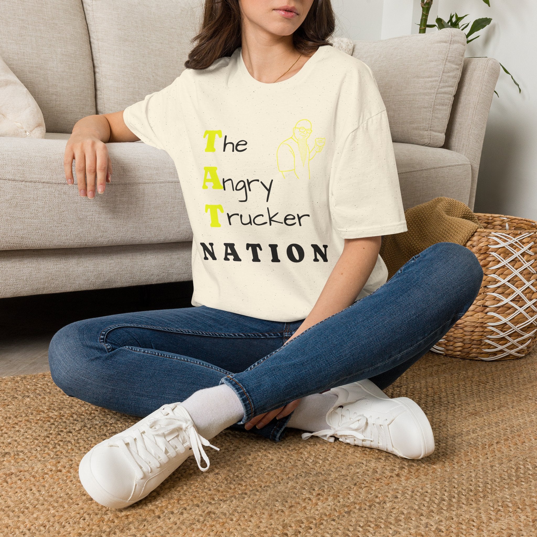 The Angry Trucker Nation T-Shirt