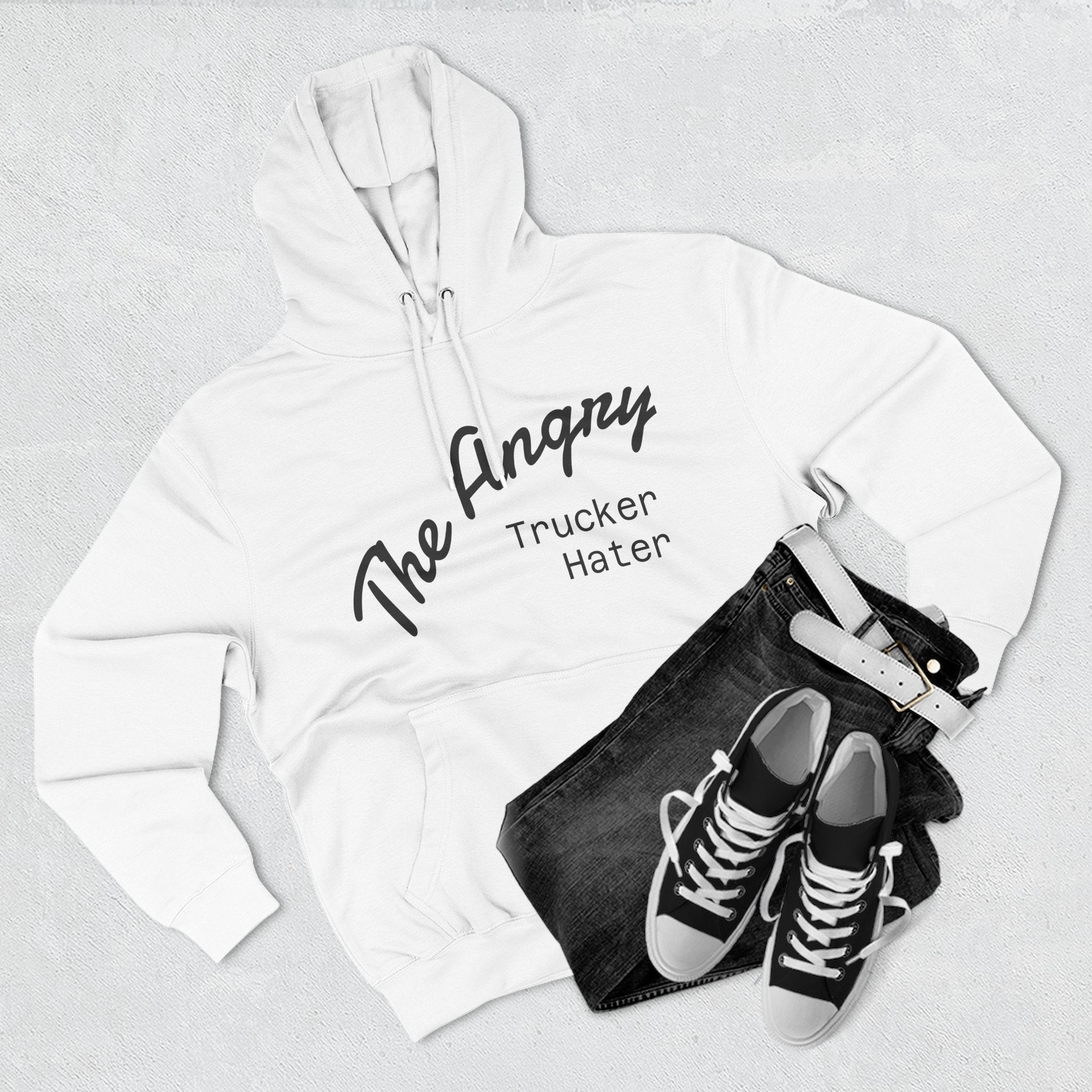 The Angry Trucker Hater Hoodie
