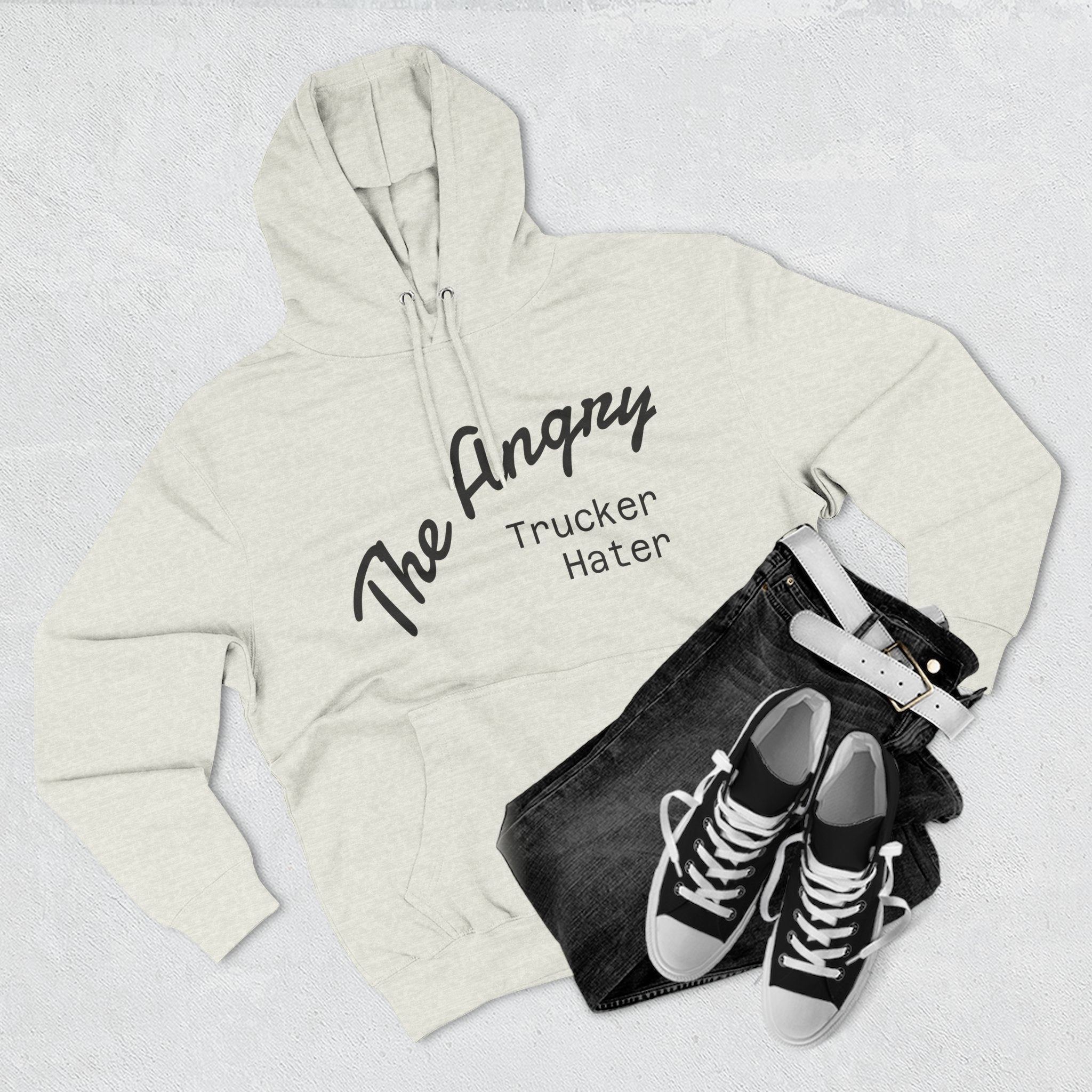 The Angry Trucker Hater Hoodie